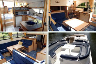 Lady Elizabeth Galley, Saloon & Upper Deck